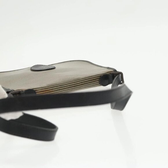 SAINT LAURENT PRADA Bag Coated canvas Nylon 2Set Black Beige Auth bs20228 - Picture 5 of 12